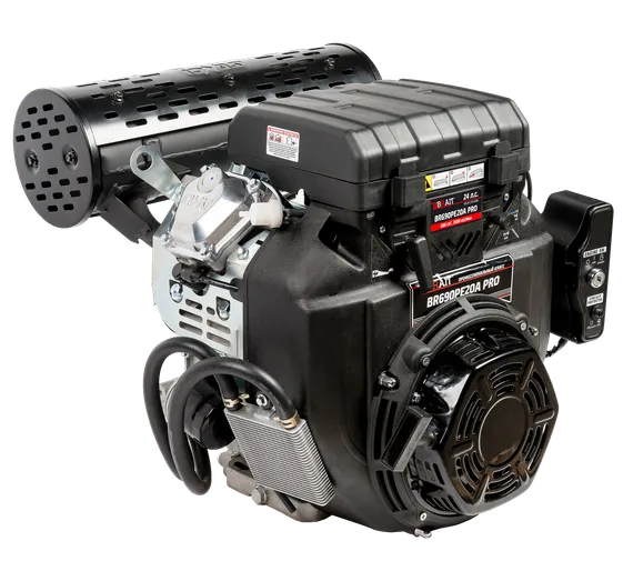 Двигатель бензиновый "BRAIT" BR690PE20A PRO (24 л.с., эл.стартер, катушка 20 А)