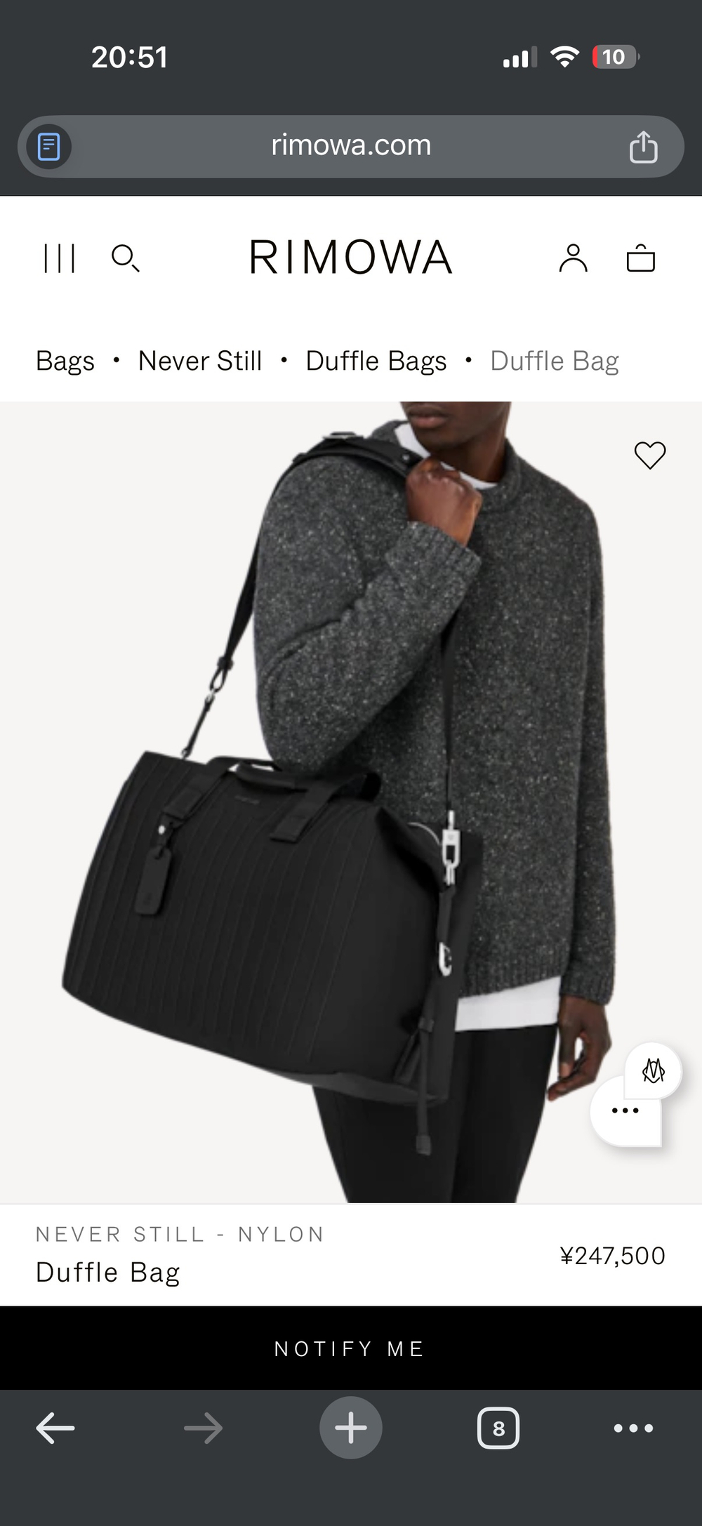 Дорожная сумка Rimowa Duffle Bag