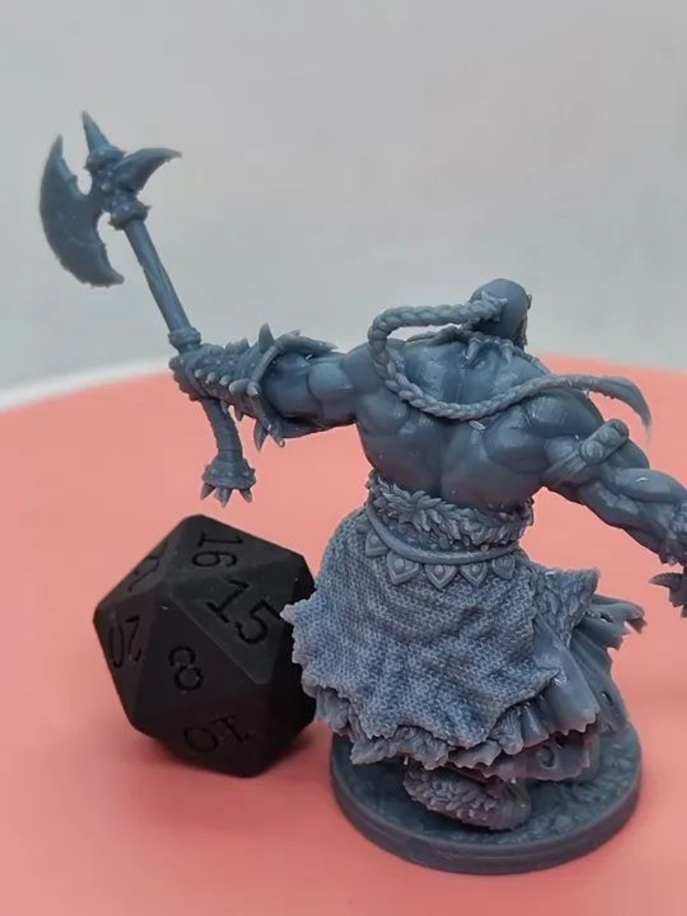 Кротгар Варвар ДнД DnD миниатюры набор Catacombs of Anguish