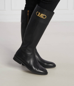 Кожаные офицерские сапоги parker Michael Kors - черный(40F2PKFB5L)