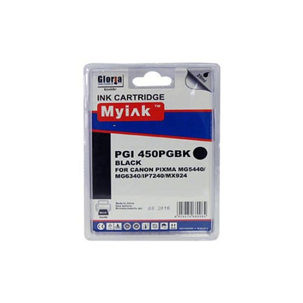 Картридж для CANON  PGI-450XLPGBK PIXMA iP7240/MG6340/5440/7140 Black (20,4ml, Pigment) MyInk