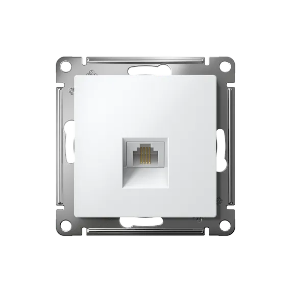 Розетка телефонная AtlasDesign RJ11 механизм лотос SE ATN001381