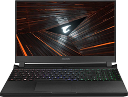 Ноутбук GIGABYTE Aorus 5, 15.6", IPS, Intel Core i7 12700H 2.3ГГц, 16ГБ, 1ТБ SSD, NVIDIA GeForce RTX 3070 для ноутбуков - 8192 Мб, Free DOS, SE4-73RU314UD, черный