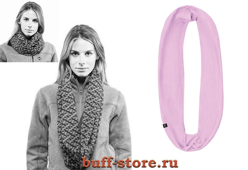 Снуд Buff Solid Rose Фото 1