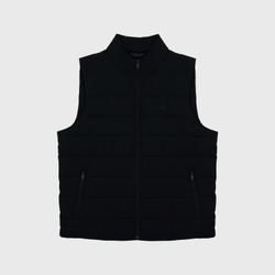 Утепленный жилет Calvin Klein Sleeveless Mock Neck Vest Black Beauty