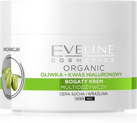Eveline Cosmetics Green Olive - Увлажняющий дневной и ночной крем против морщин с экстрактом оливы /   50  ml  / GTIN 5901761912289