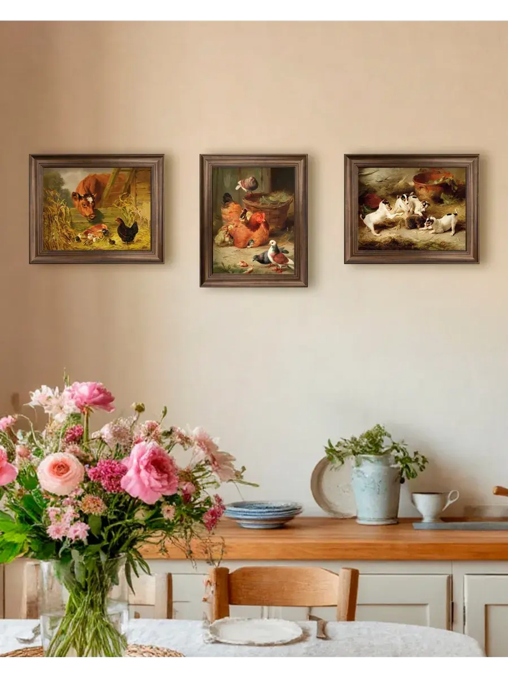 Картина интерьерная на холсте в раме 25*31 см