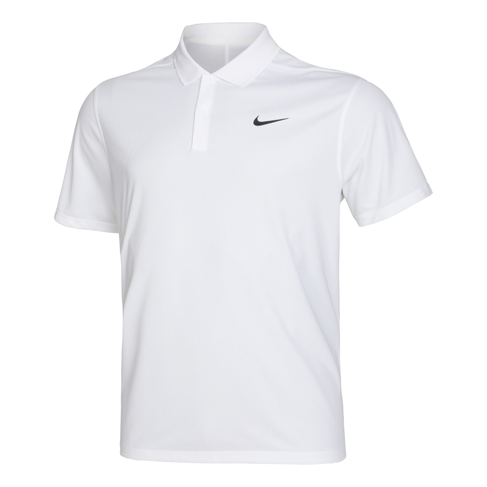 Мужское теннисное поло Nike Dri-Fit Polo Men - White