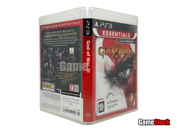 PS3 God of War 3 / III Б/У BCES- 00510 (Полностью на русском языке)