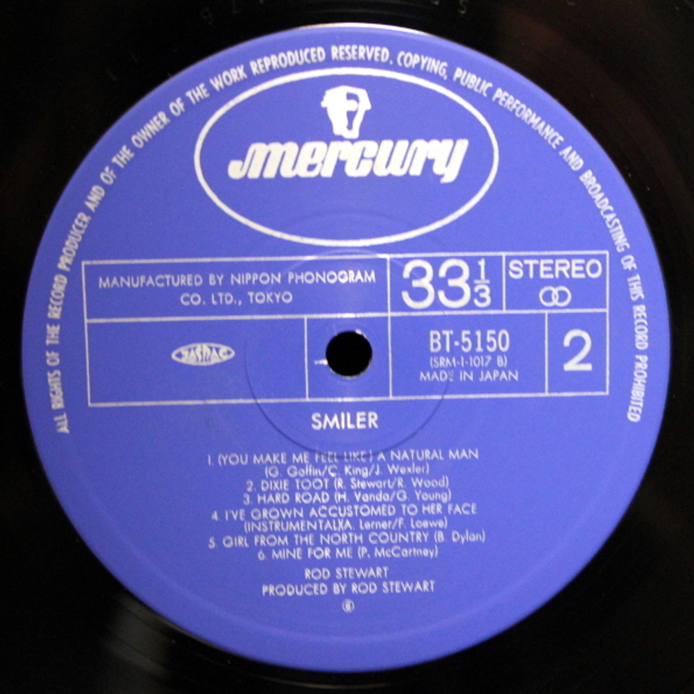 Rod Stewart / Smiler (LP)