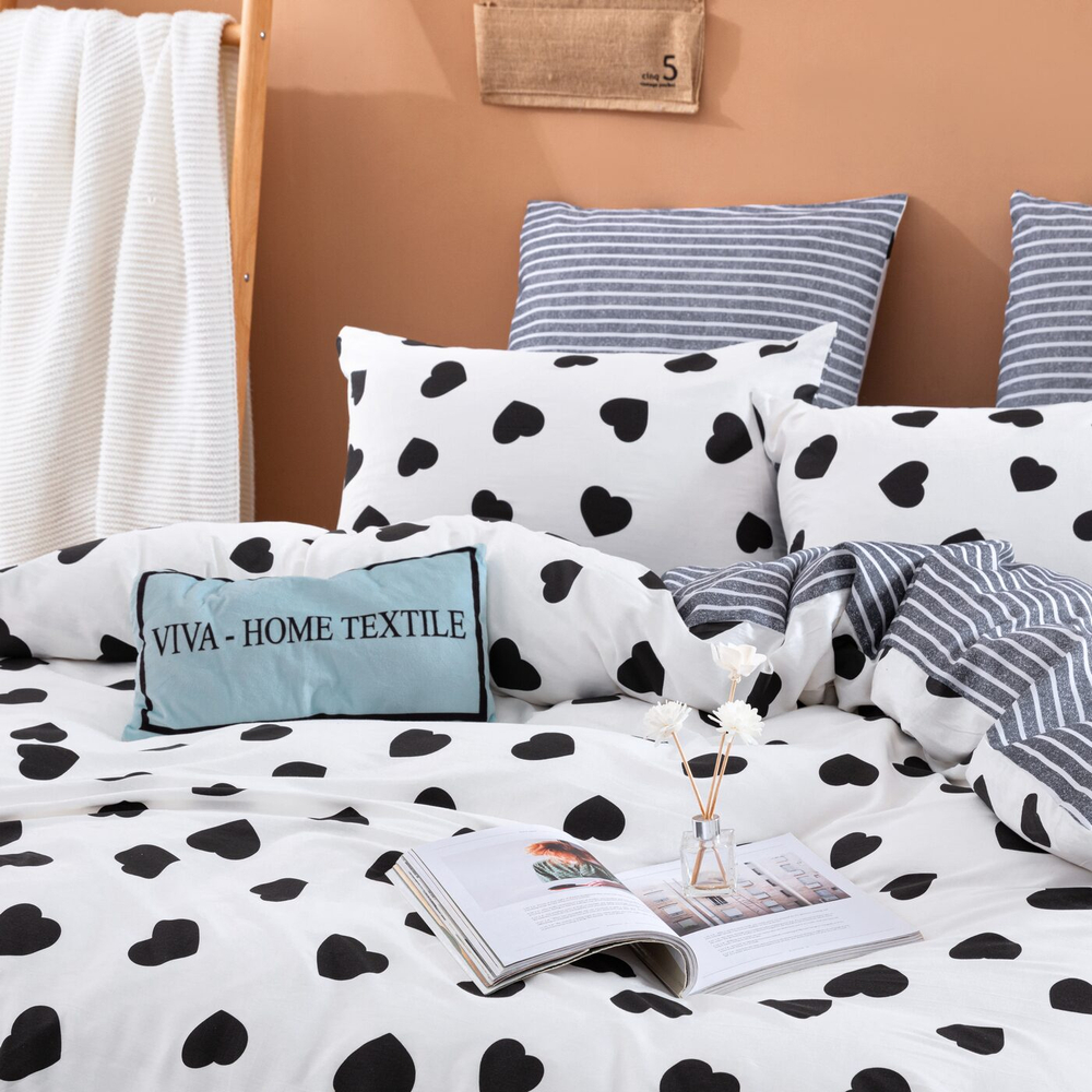 Комплект постельного белья Делюкс Сатин 100% хлопок L362