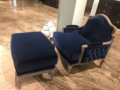 Кресло и Пуф "Brunello" (Комплект)