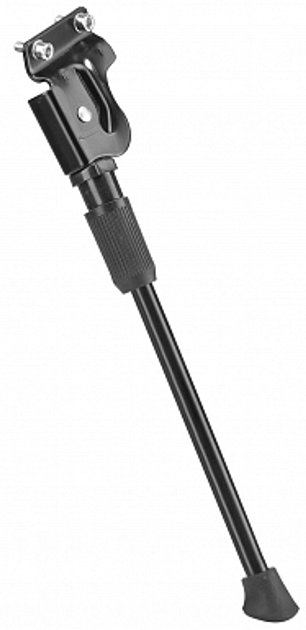 Подножка 28" BLF-F6 крепление на 1 одно перо задней вилки, алюминиевая чёрная