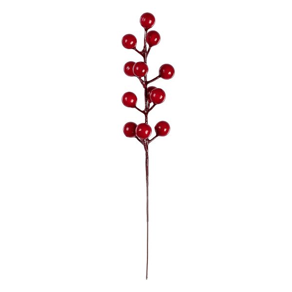 Веточка с ягодами 3 шт, 18 х, 01, Blumentag VDJ-36