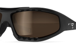 Спортивные очки LiP Surge Aero / Matt Black - Black / PC Polarized / Levante Series Chroma Brown