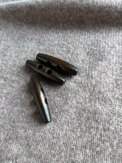 Пуговицы бочонки большие деревянные 50мм