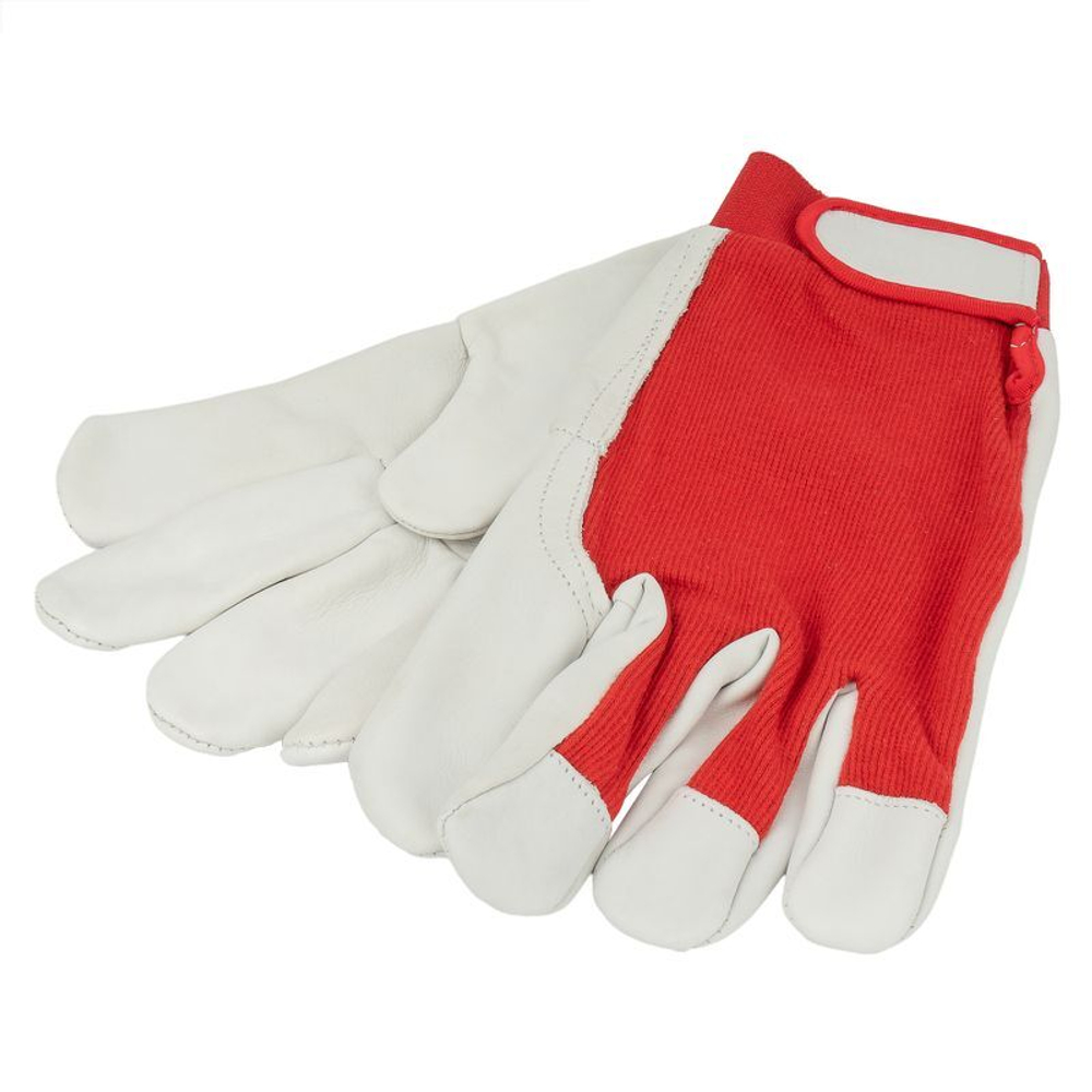 Перчатки кожаные рабочие, размер L Jeta Safety