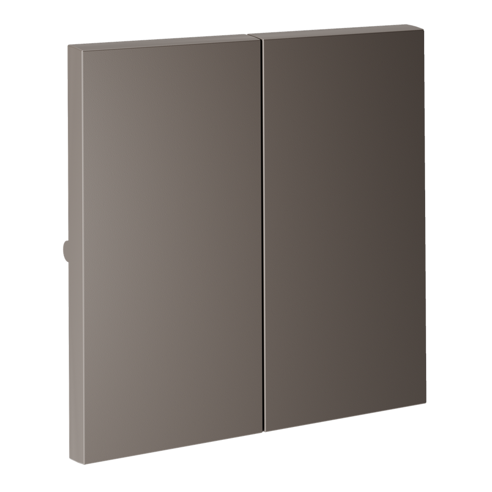 Клавиши для выключателя/переключателя двухклавишного, S70 (капучино)