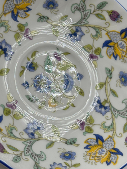 Чайная пара Minton, Haddon Hall blue