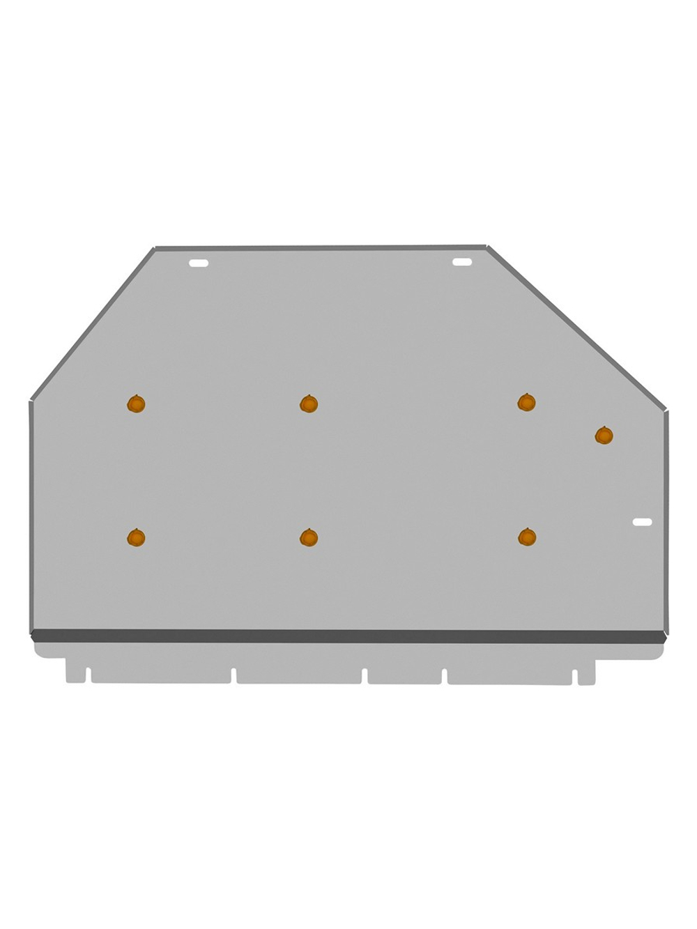 Защита бака (с креп.) для LiXiang L9 (2024-н.в.) 1.5 гибрид AT 4WD (алюминий, 3 мм)  NLZ.28.02.630A