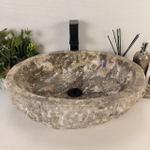 Раковина из оникса Erozy Grey EO-64742 52*43*16 0183