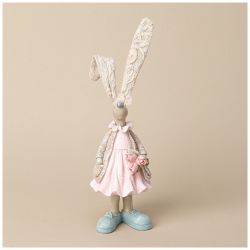 ФИГУРКА ДЕКОРАТИВНАЯ КРОЛИК 8*8*28СМ