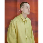 Рубашка БИЧ Плотная Хлопковая Желтая