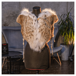 Жилет из меха рыси «Рысяйка косматая»