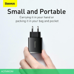 Сетевое зарядное устройство Baseus Compact Black (CCXJ-E01)