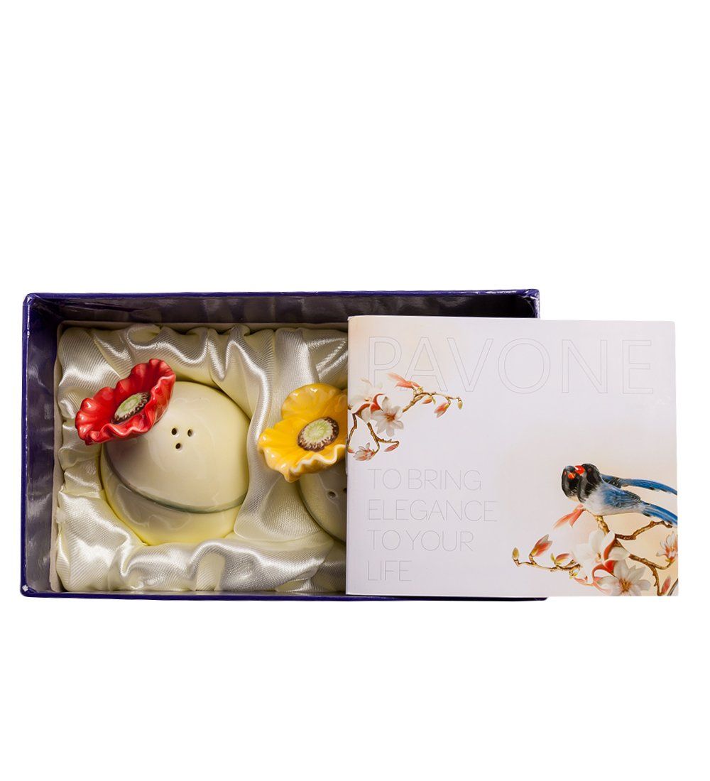 Pavone FM-07/ 5 Набор соль-перец «Маки»