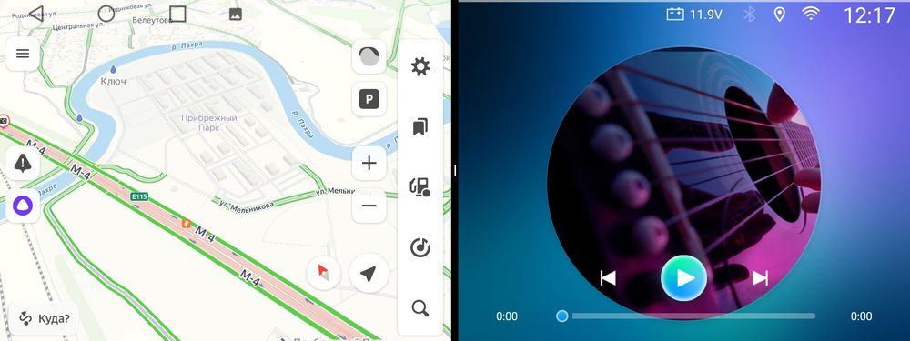 монитор для автомобиля на ANDROID 12.3" KP-T-12-464-TS10