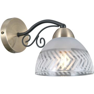 IL0435-1WSQ-24 BK AB SPICA светильник настенный