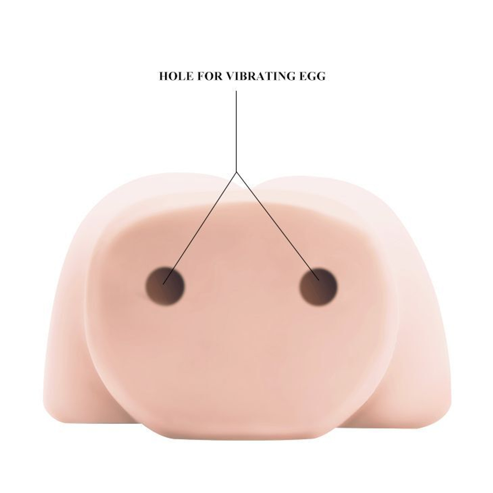 Мастурбатор-вагина Baile Flower Baby, вибрация, 21 см