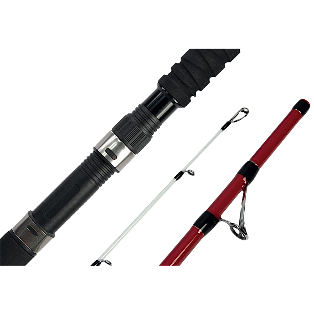 Спиннинг Maximus Tracer 2секц. MTRLHT-802M  2.4м 15-40lb Тр.длина 1.27м Колец 8шт Строй J-Action 261г