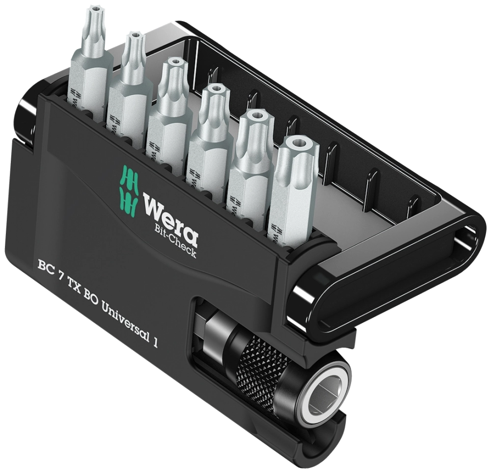 Набор бит Bit-Check 7 TX BO Universal 1 Wera 05056158001