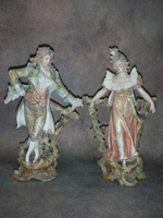 Статуэтка. Фарфор. Романтическая пара. Volkstedt. Германия