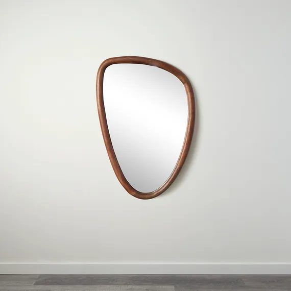 Зеркало настенное torhill, 55х78 см, коричневое