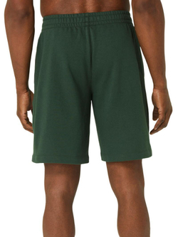 Мужские теннисные шорты Asics Big Logo Sweat Short - rain forest/performance black