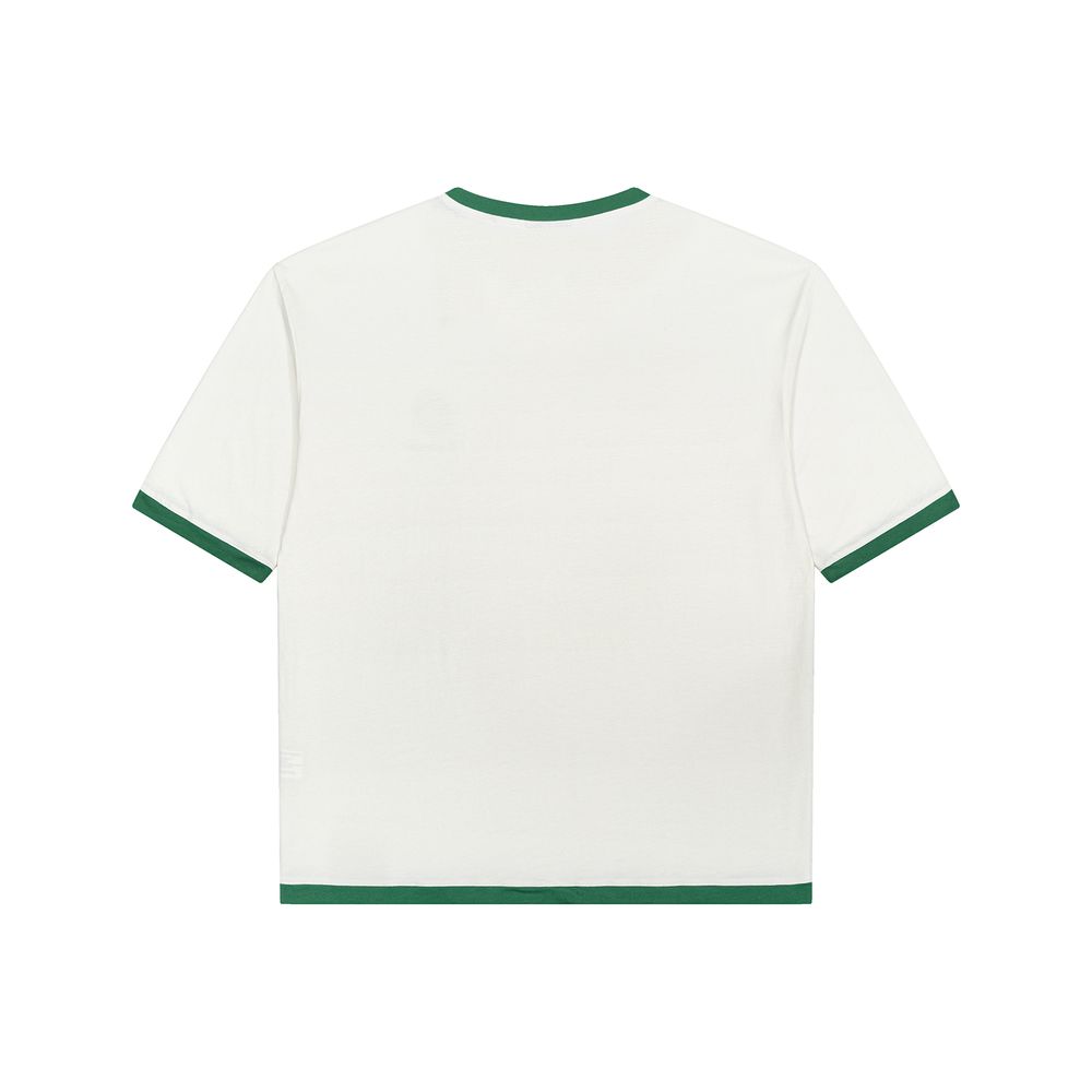 Футболка Ymkashix Hellcome logo бежевая