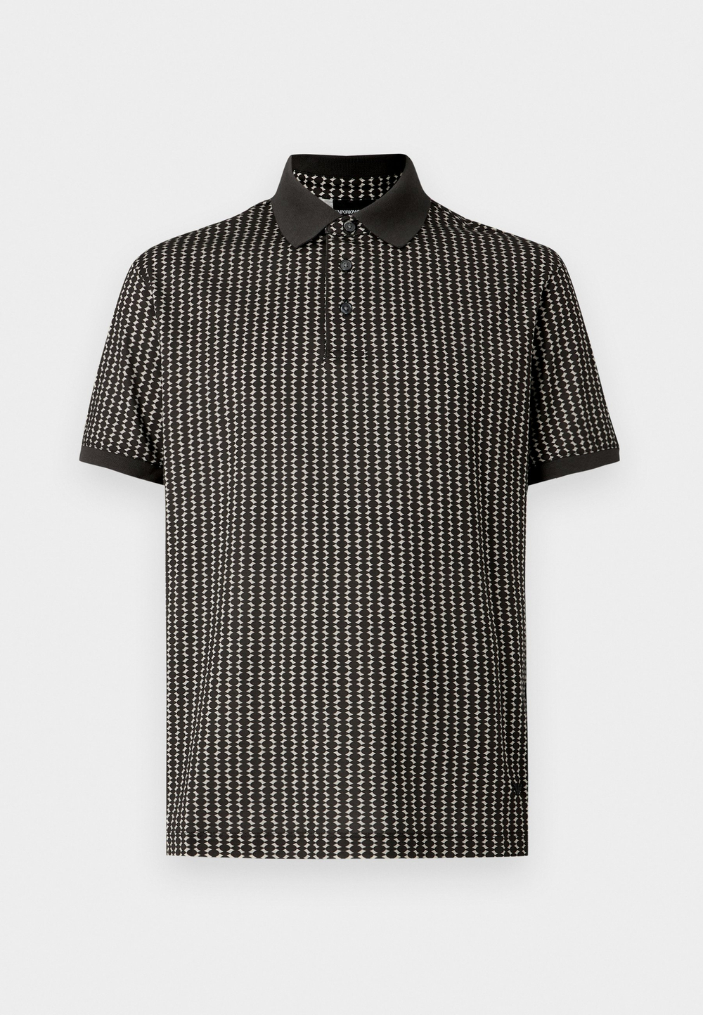 Emporio Armani Футболка-поло - Чёрный