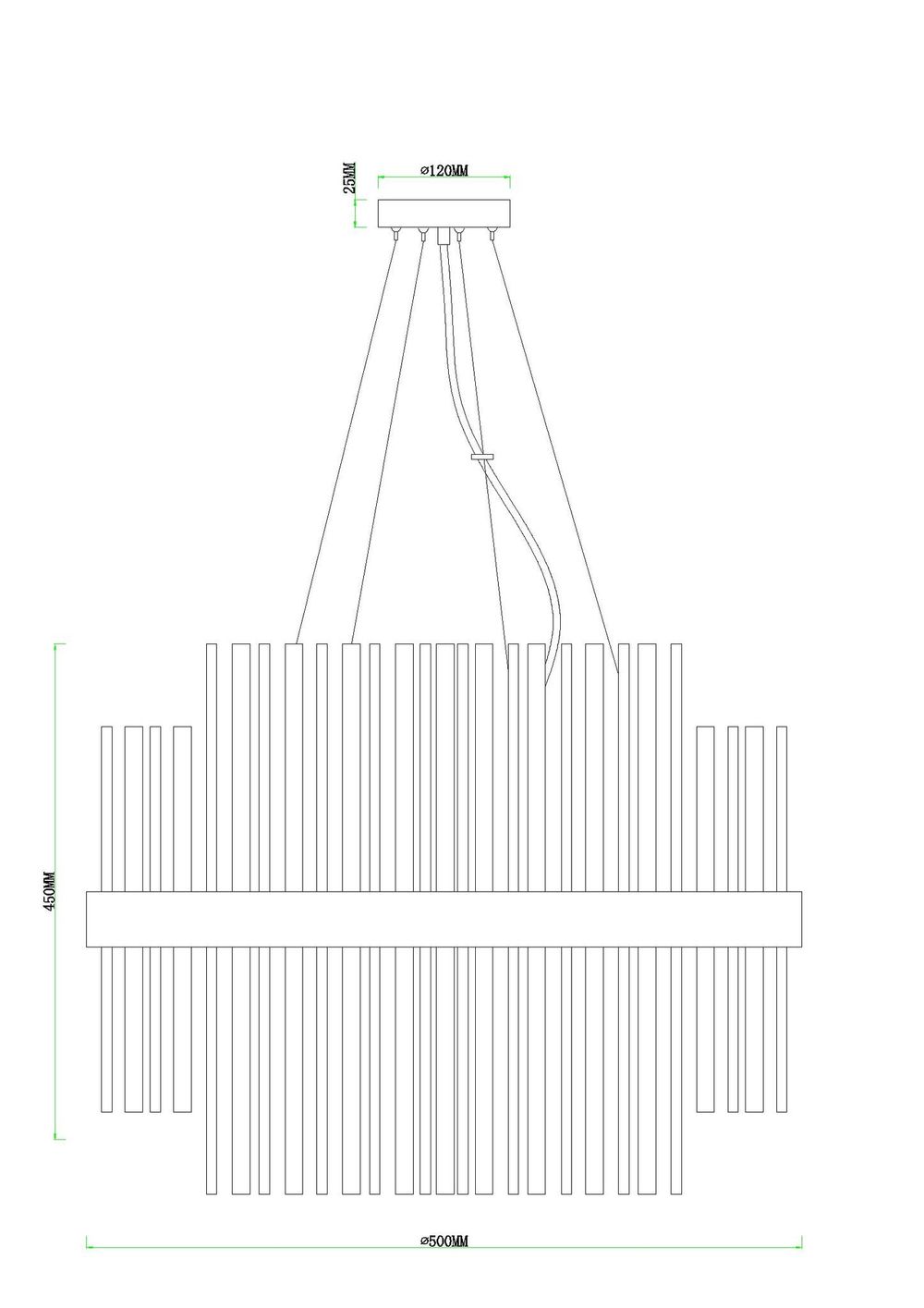 Подвесная люстра Arte Lamp