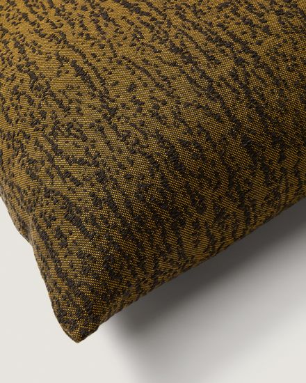 Чехол на подушку Melien из жаккарда зеленый  50 x 50 см