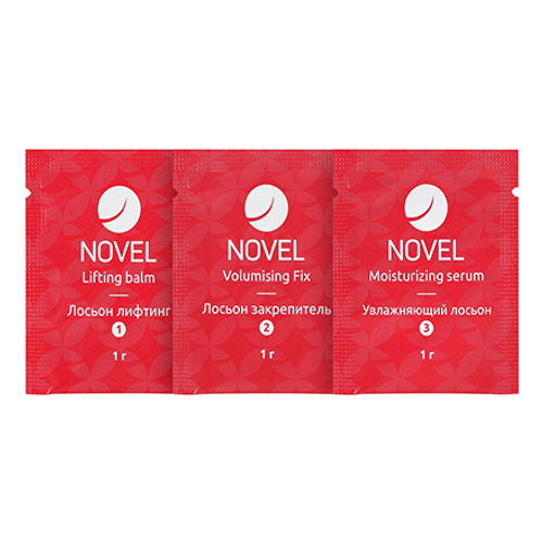 СОСТАВЫ ДЛЯ ЛАМИНИРОВАНИЯ РЕСНИЦ NOVEL, 1 мл