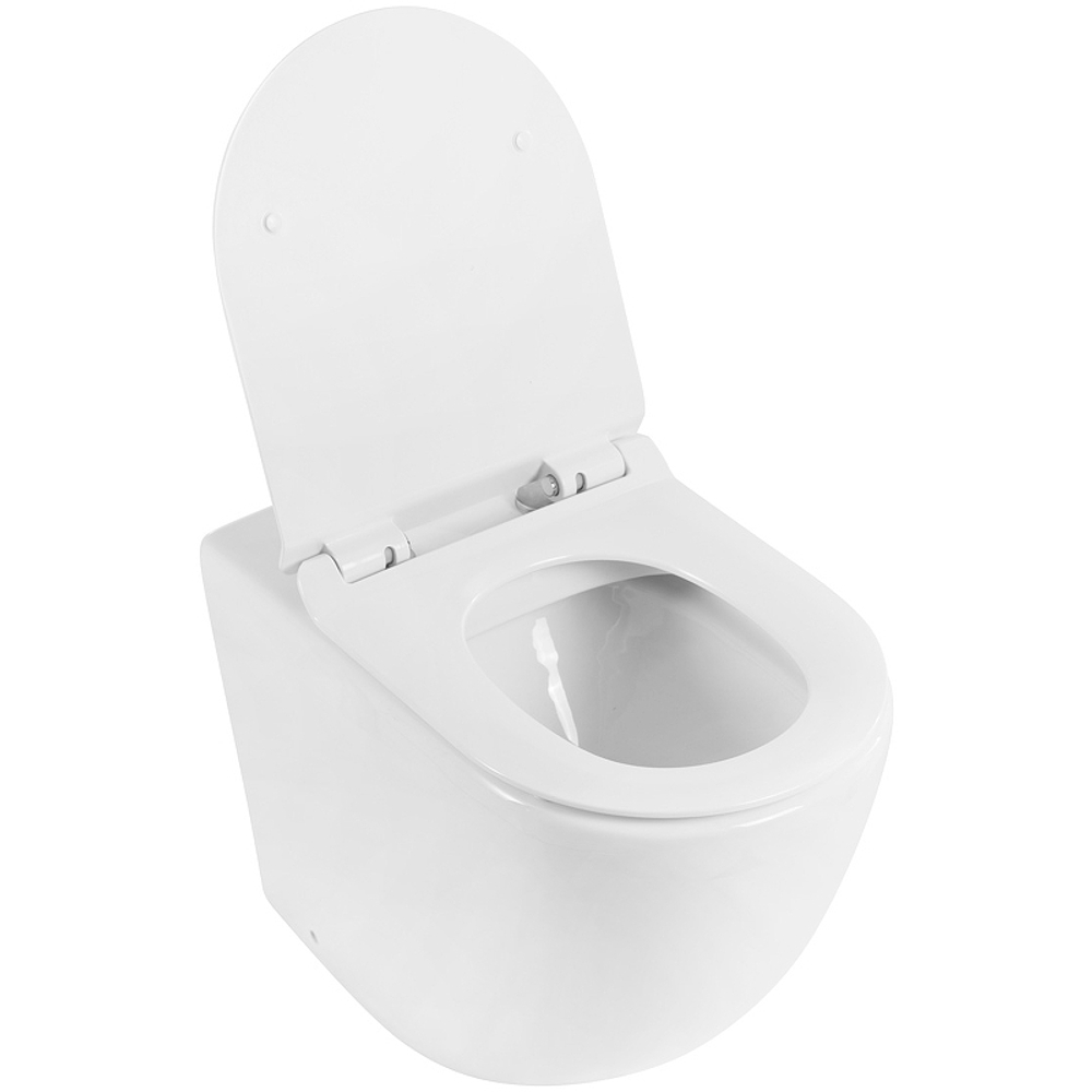 Унитаз BelBagno Sfera-R BB2141CBR/BB2111SC приставной с сиденьем Микролифт