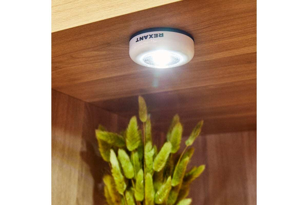 Фонарь подсветка REXANT пушлайт LED 3 Вт, 3 х ААА 75-705