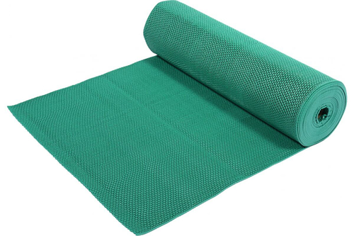 КОВРИК- ДОРОЖКА VORTEX ПВХ ZIG-ZAG 5 НА ПРОТИВОСКОЛЬЗЯЩЕЙ ОСНОВЕ 0,9Х1М ЗЕЛЕНЫЙ 22155