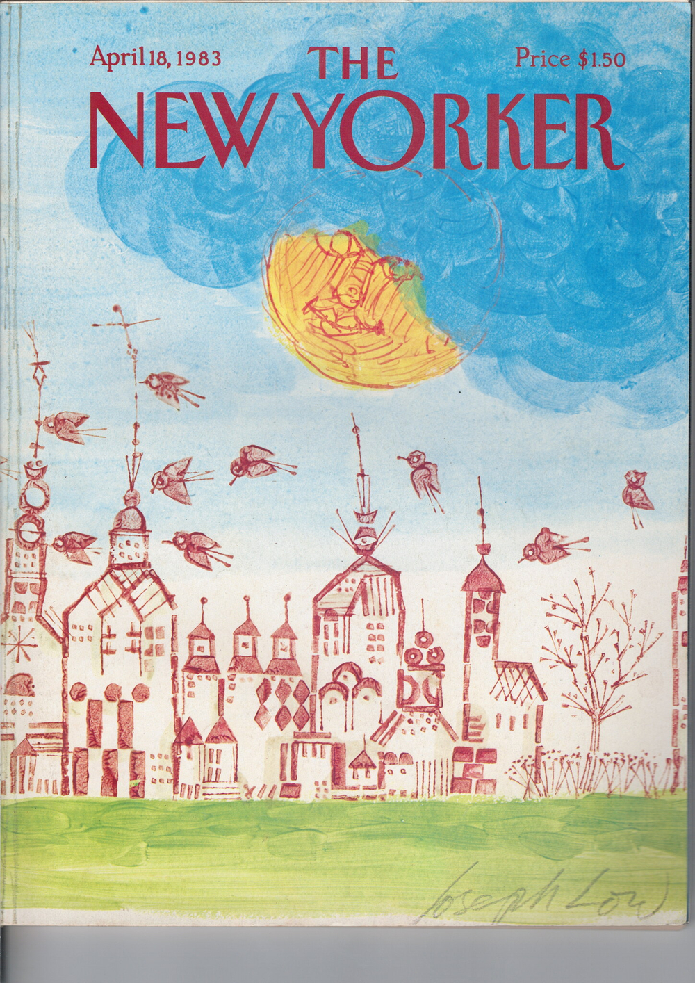 Журнал The New Yorker 18-04-1983