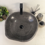 Раковина из речного камня RS-6939 (51*48*15)