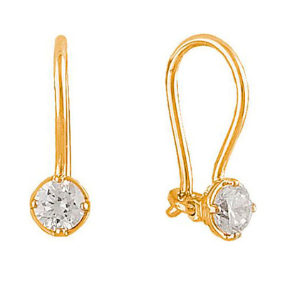 Серьги Au 585 (С2462)