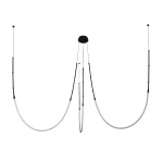 Подвесная люстра Arte Lamp KLIMT A2850SP-38BK